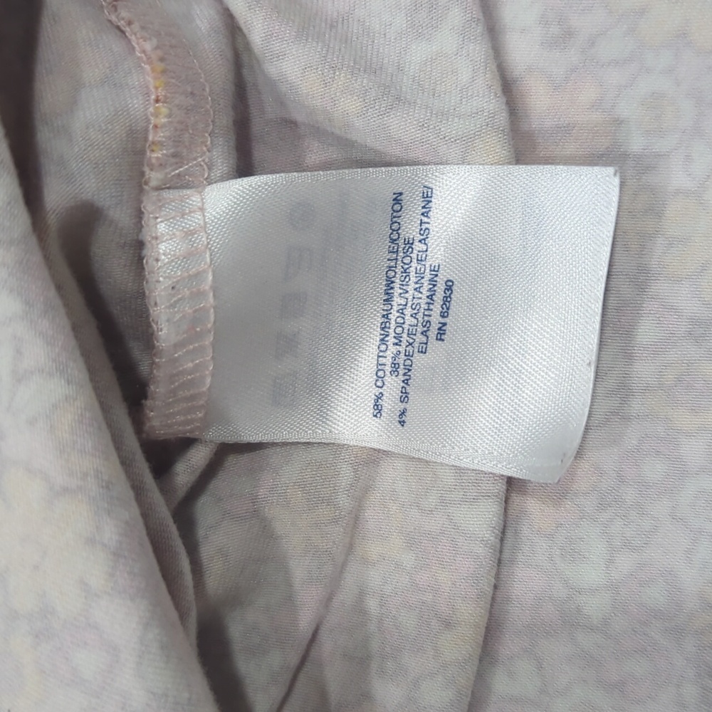 Lands' End Corton Blend Floral Fall Dress Size XL 18 - Picture 6 of 13